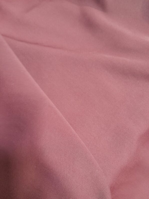 Yūgao Mauve – Japanese Solid Satin Touch Fabric
