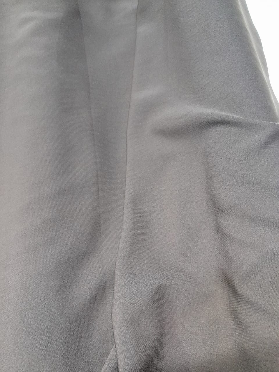 Light Grey Poly-Viscose Suiting Fabric