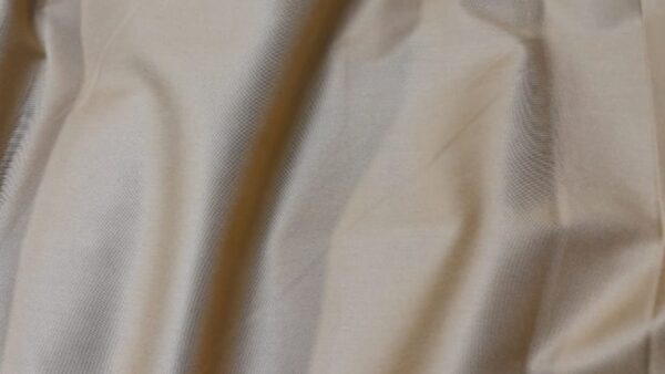 Beige Poly-Viscose Suiting Fabric with Matte Finish