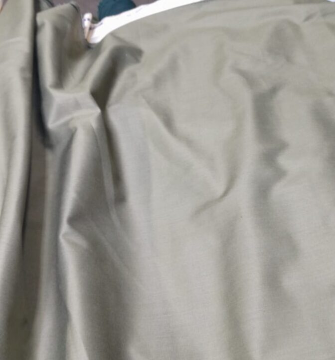 Olive Green Premium Suiting Fabric